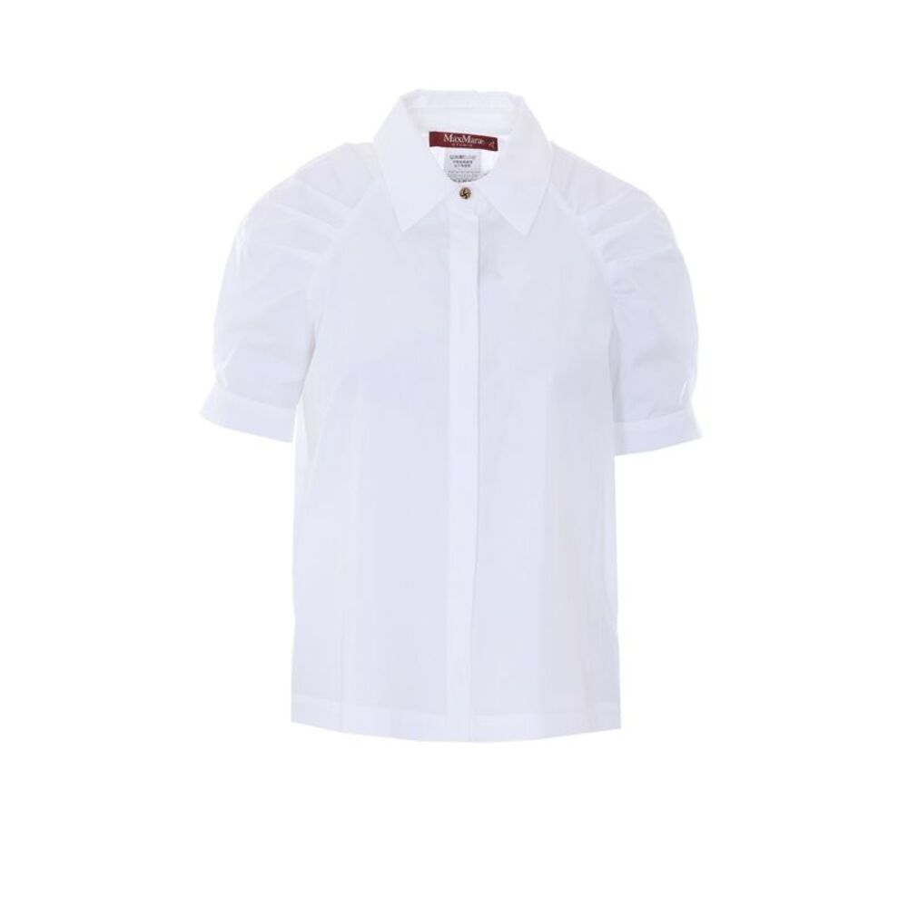 Max Mara Studio Women Amore Cotton Poplin Shirt